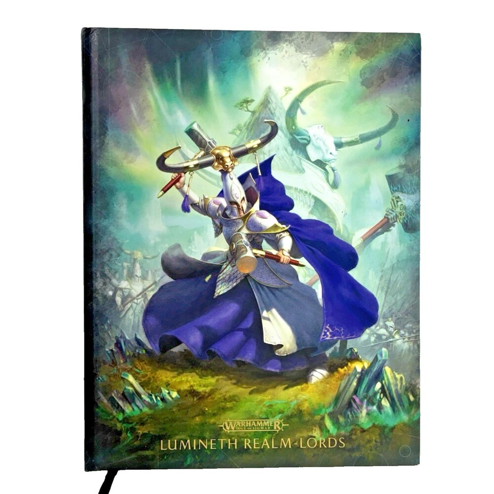 Warhammer Age of Sigmar Battletome Lumineth Realm Lords Hardback Rulebook